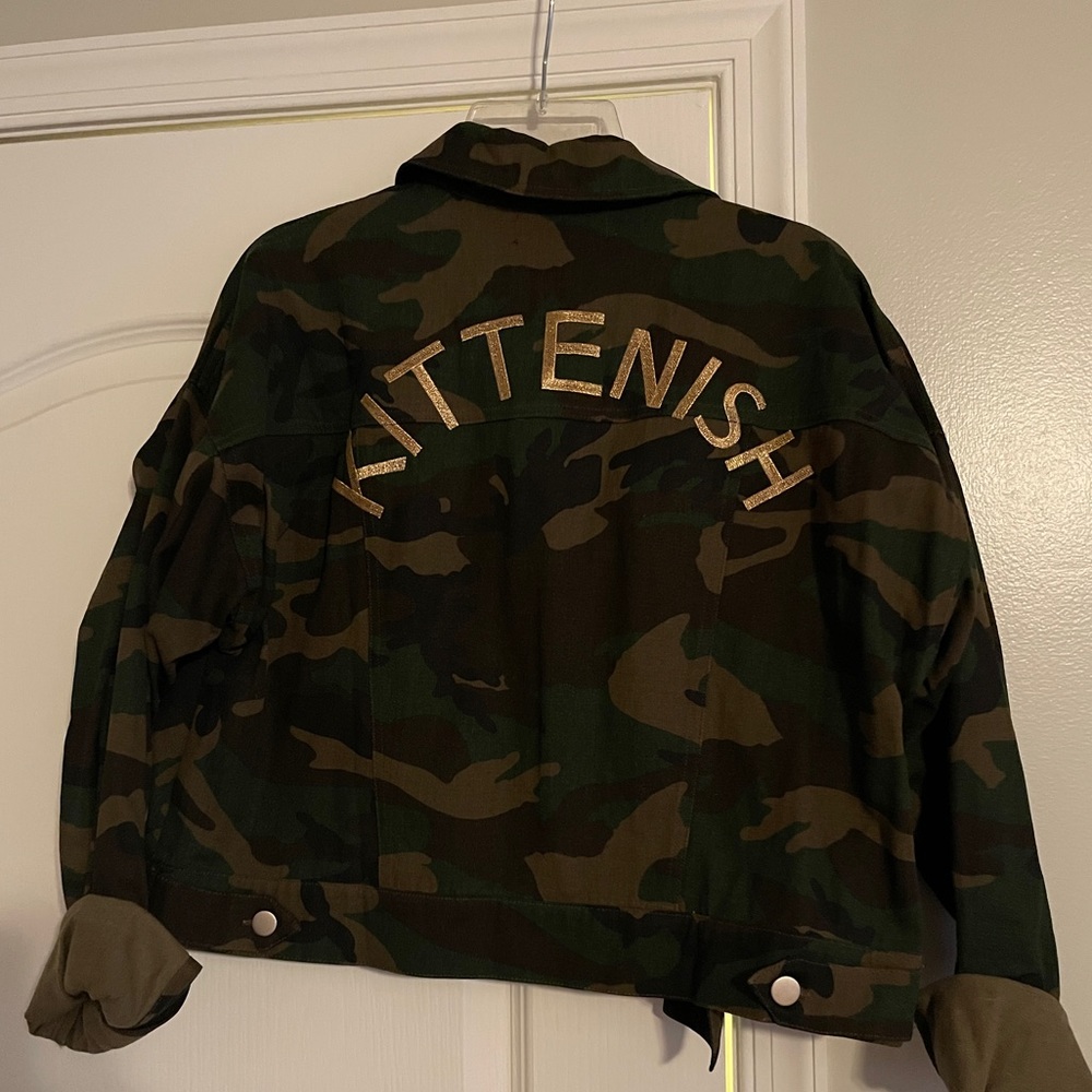 Kittenish Camo Jacket